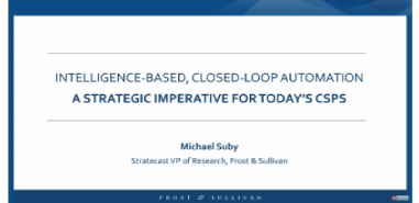 Frost & Sullivan: Optimize QoE and Operations with Automated Intelligence