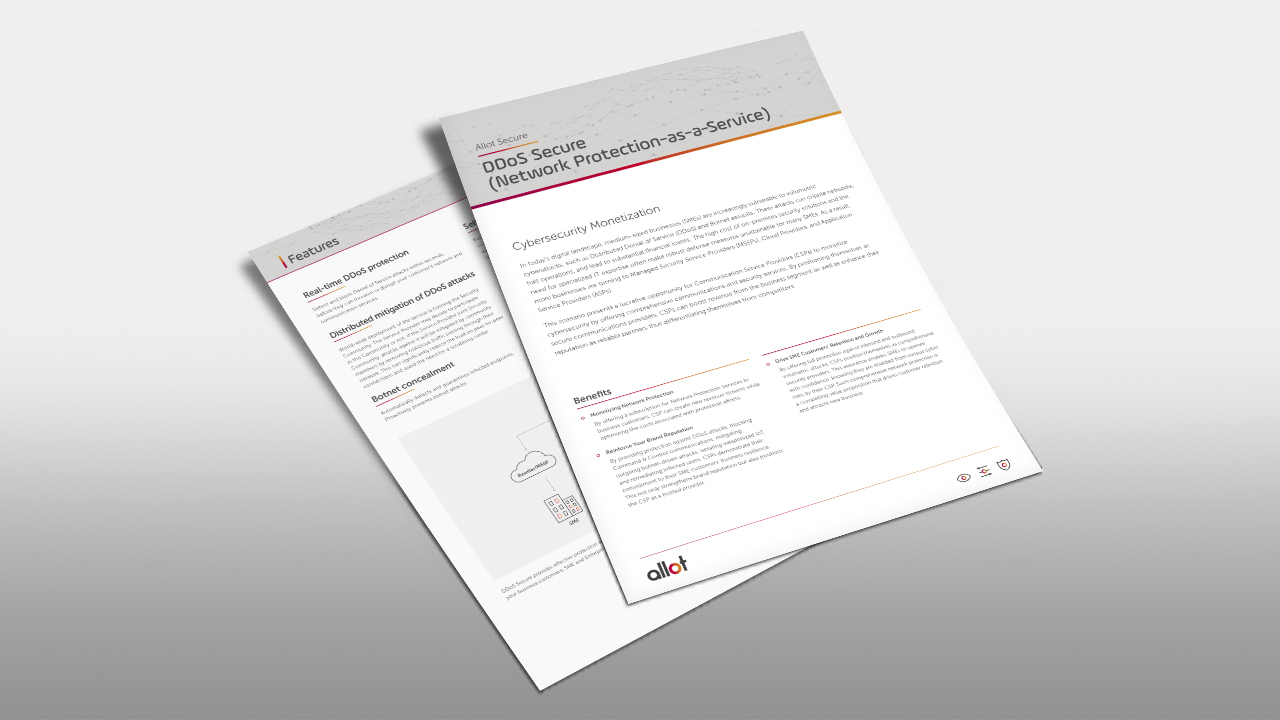 DDoS Secure Data Sheet