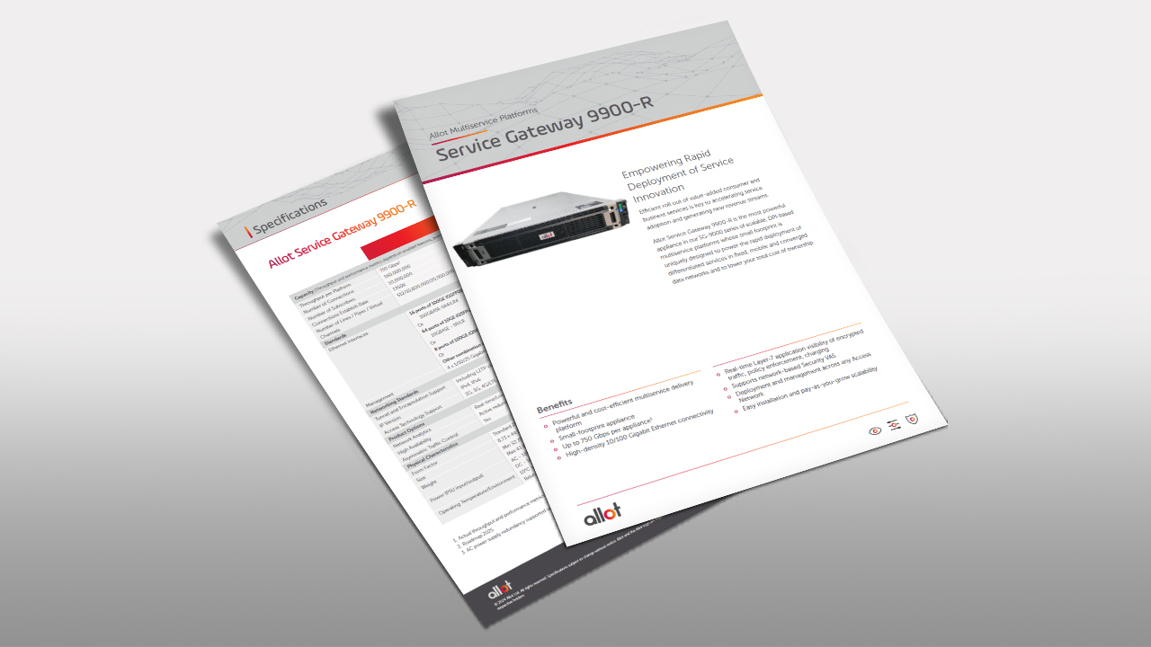 Service Gateway 9900-R