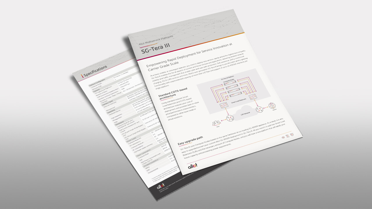 Service Gateway Tera III