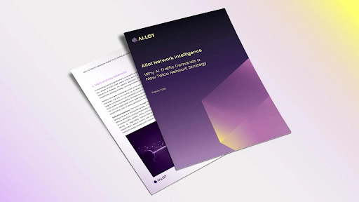 Whitepaper cover: AI traffic and telco network strategy